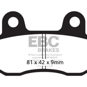 EBC SFAC323 fékbetét
