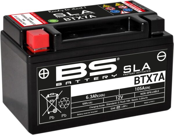 BATTERY BS BTX7A SLA