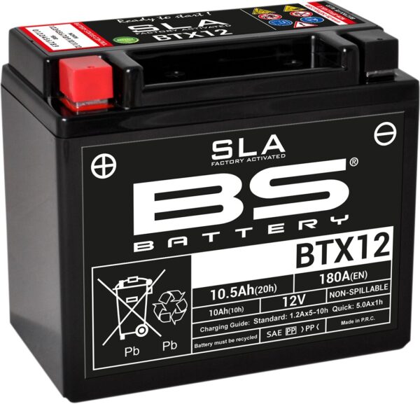 BATTERY BS BTX12 SLA