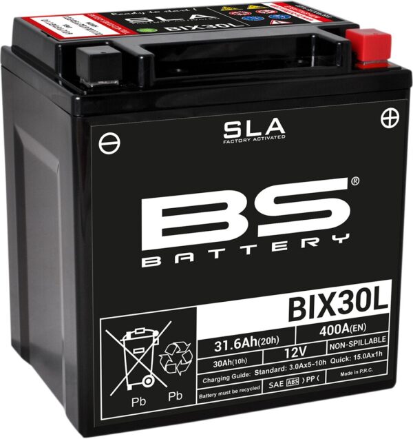 BATTERY BS BIX30L SLA