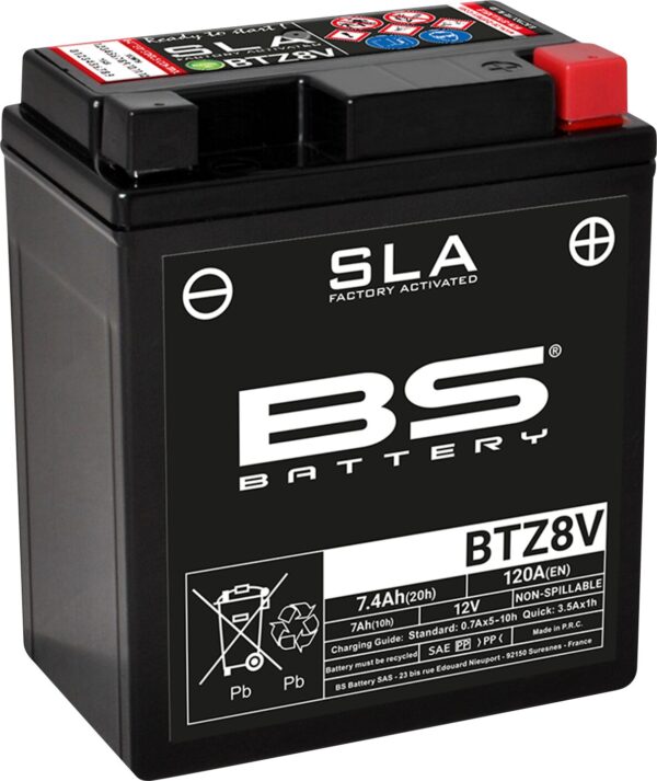 BATTERY BTZ8V SLA