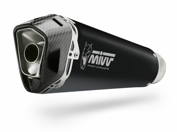 MIVV Delta Race kipufogó acél fekete/karbon végzáró Honda X-ADV 750