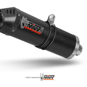 MIVV Oval Carbon Cap Slip-On Carbon Honda Hornet 600 kipufogó