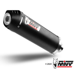 MIVV Oval Carbon Cap Slip-On BMW F800R kipufogó