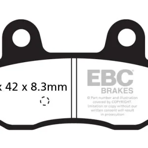 EBC robogó fékbetét - SFAC411